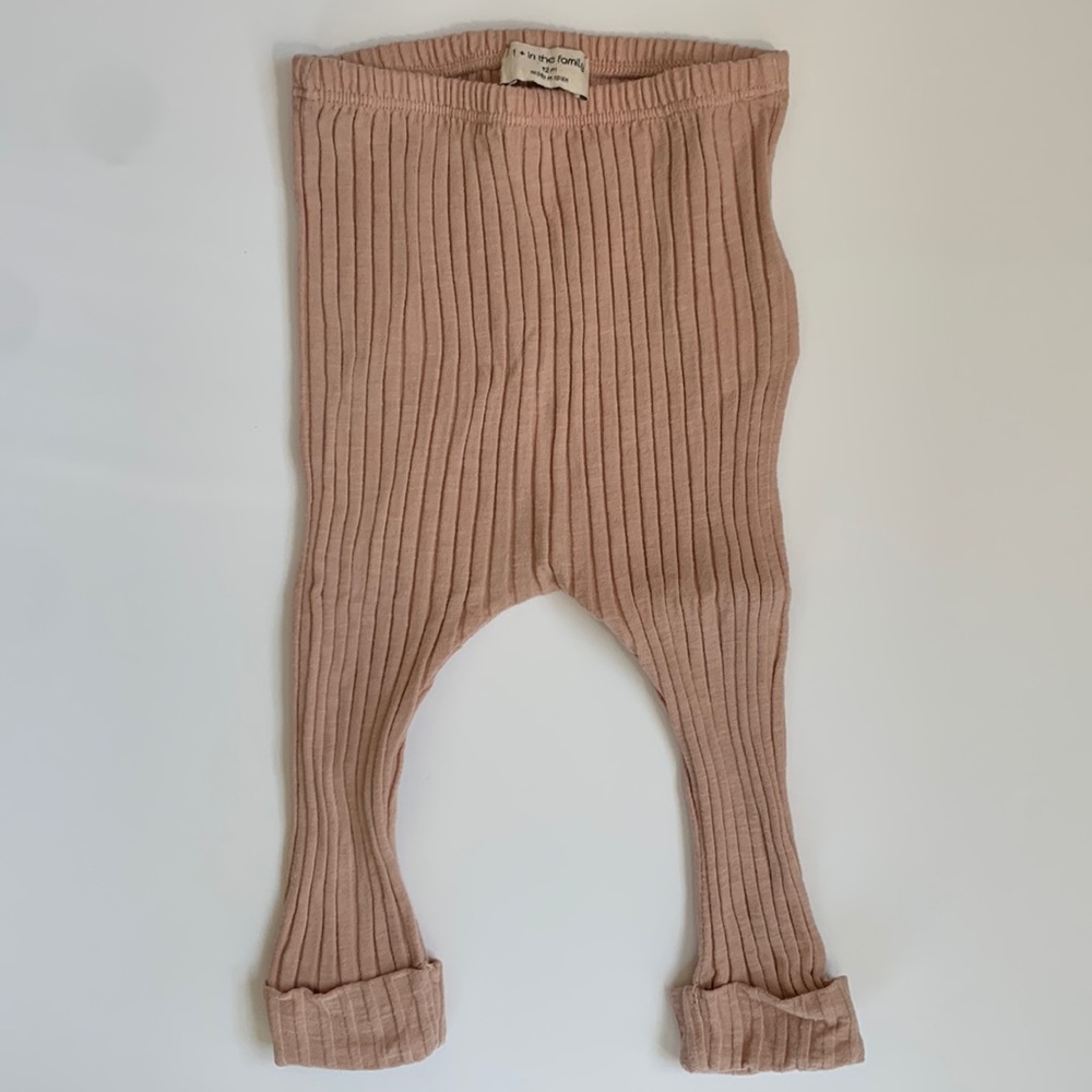 One More in The Family Ribbed Martin Legging 12M